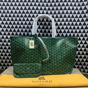 Goyard PM Saint Louis Tote Coated Canvas